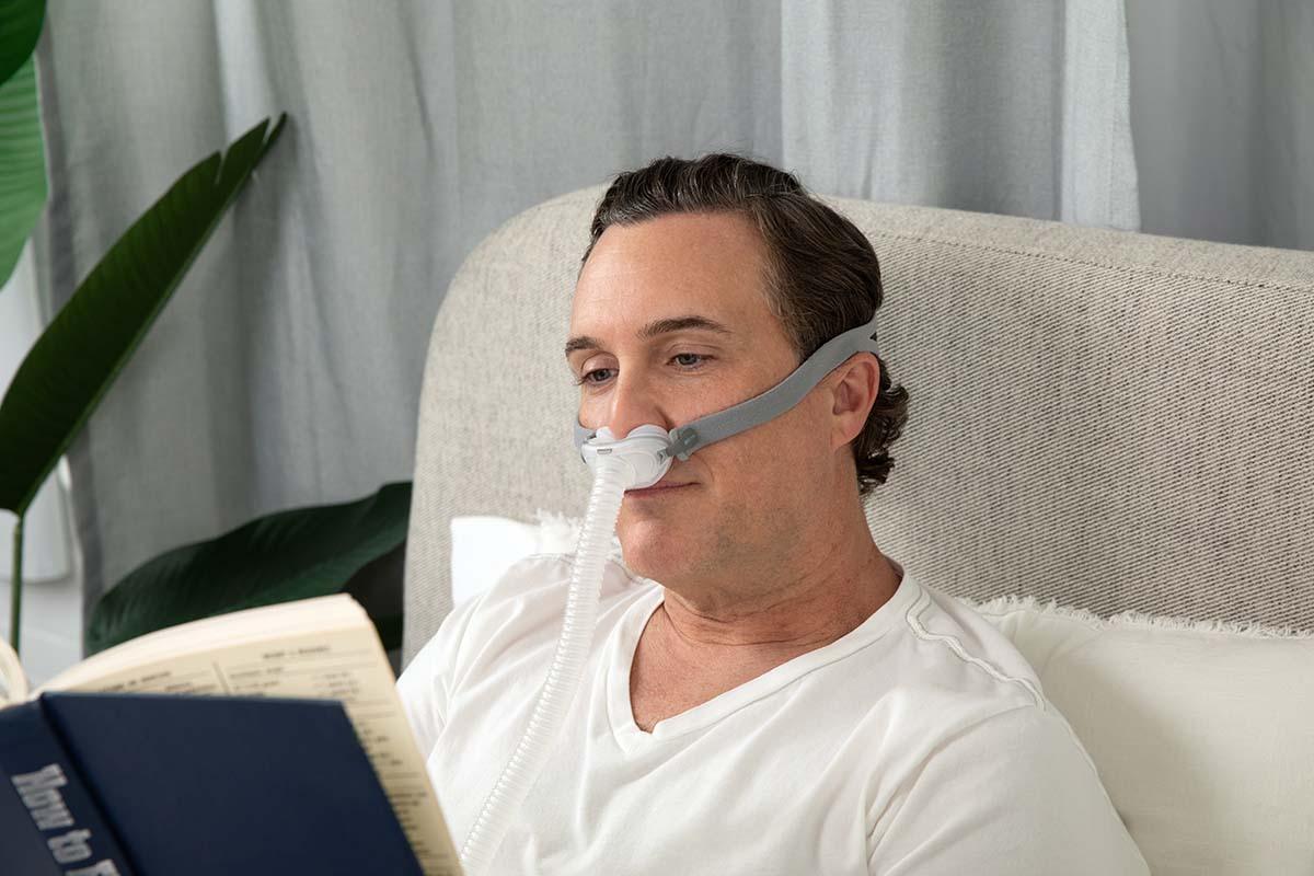 Fashion cpap machine for side sleepers