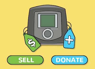 Used CPAP Machine to Sell or Donate? Here's What to Do With It!