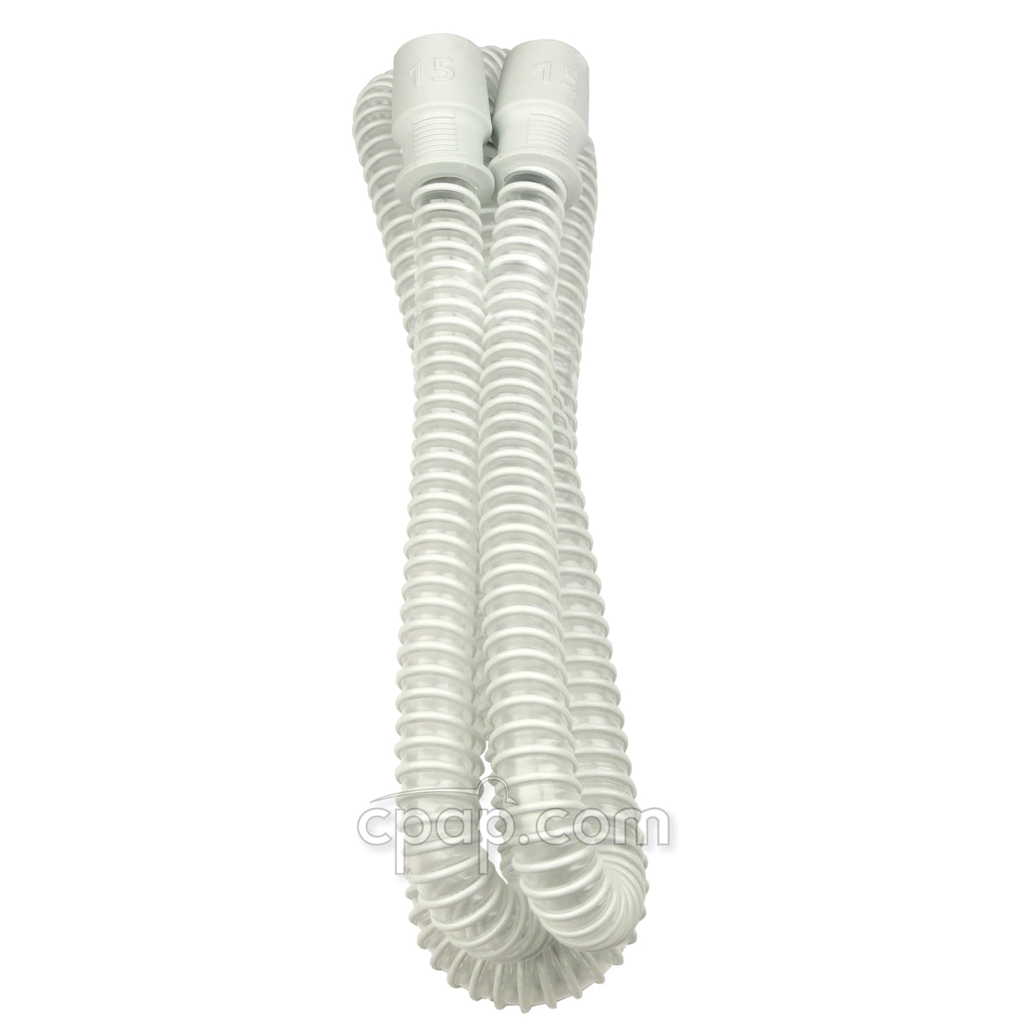 Product image for Respironics Pure White Thin 6 Foot Performance CPAP/BiPAP 15mm Tubing with 22mm Ends