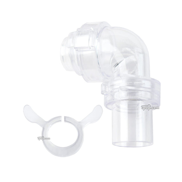 Product image for Anti Asphyxia Valve (Elbow) Assembly for Ultra Mirage™, Series II and Mirage Full Face Masks