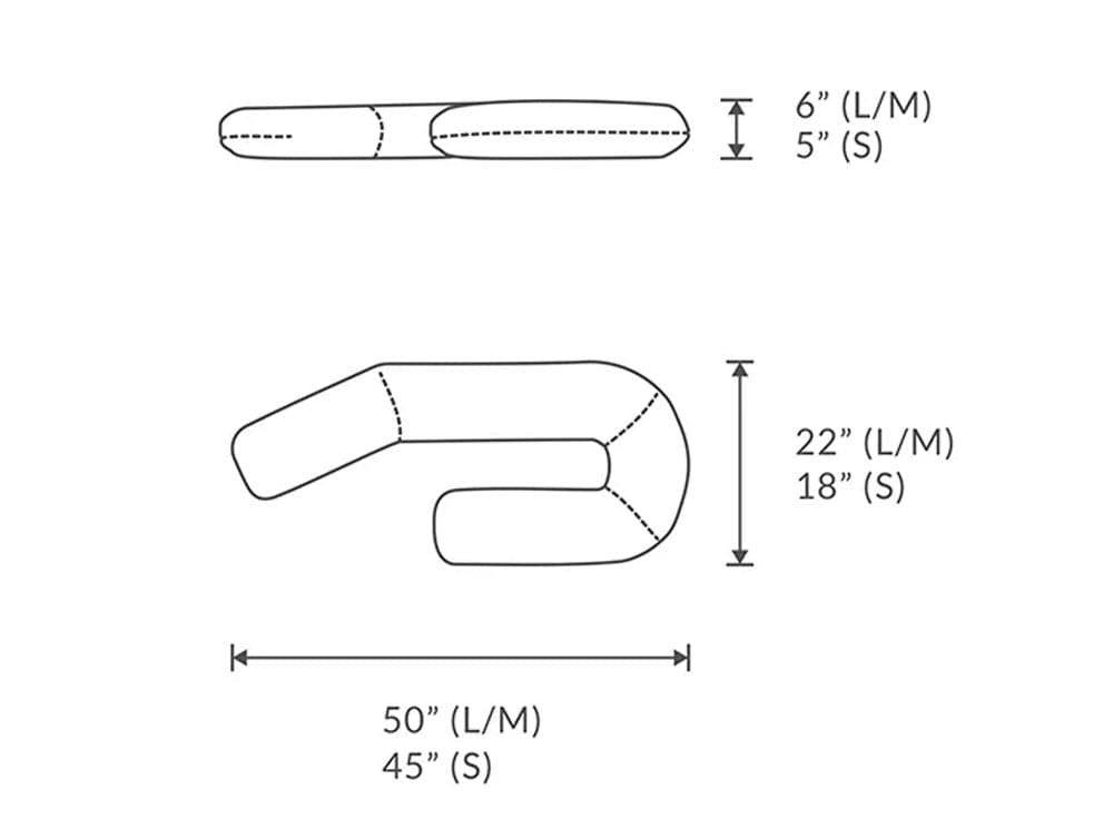 MedCline Therapeutic Body Pillow