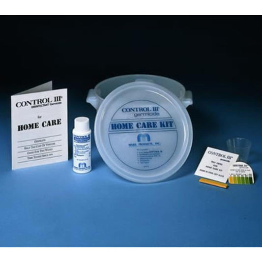 Control III Disinfectant CPAP Cleaning Solution Home Care Kit - Opened