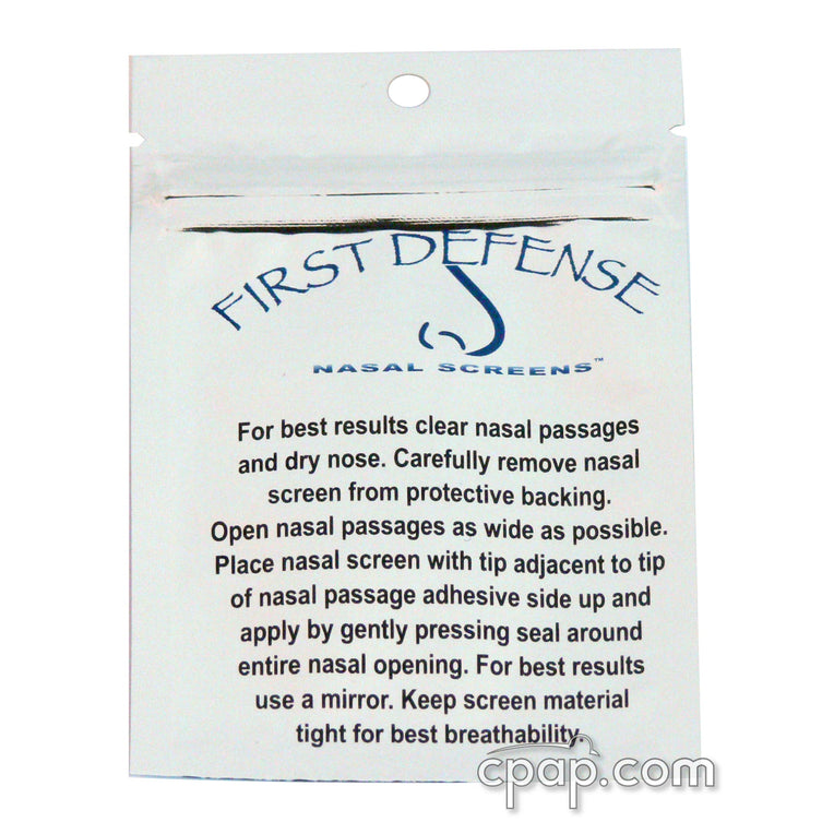 First Defense Nasal Screen - Previous Package