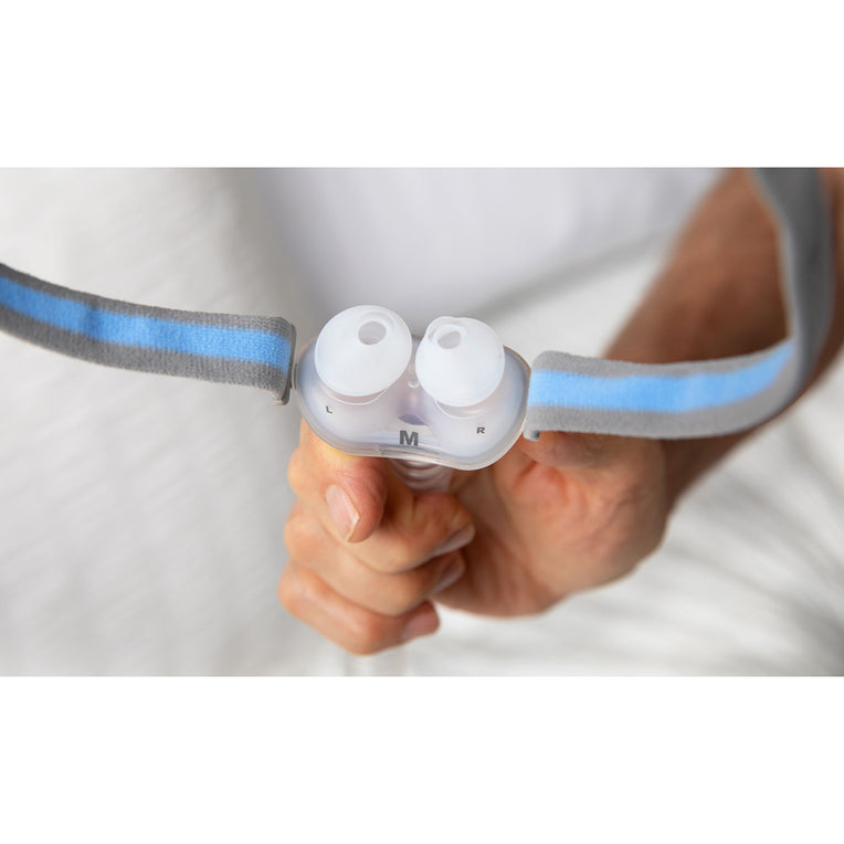 Airsense 10 AutoSet and ClimateLine Heated Tubing with AirFit P10 Nasal Pillow Mask Bundle