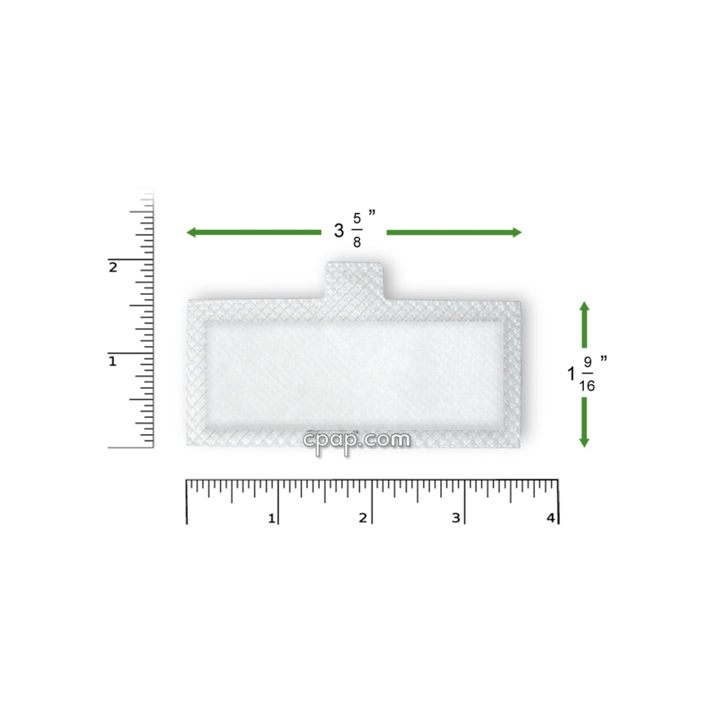 Product image for Disposable White Filters for Respironics Remstar Lite, Remstar Plus, Remstar Pro, Remstar Auto, Bipap Plus, Bipap Pro 2, Bipap Auto, Bipap ST (6 Pack)