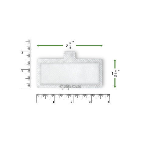 Product image for Disposable White Filters for Respironics Remstar Lite, Remstar Plus, Remstar Pro, Remstar Auto, Bipap Plus, Bipap Pro 2, Bipap Auto, Bipap ST (6 Pack)