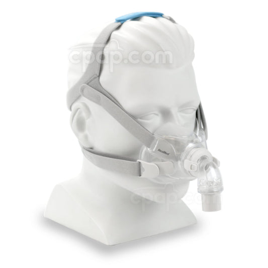 AirFit F30 Full Face CPAP Mask with Headgear - Angled (Mannequin Not Included)