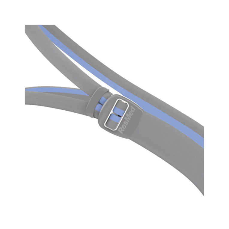 Updated adjustable headgear for AirFit P10 Detailed View - Blue