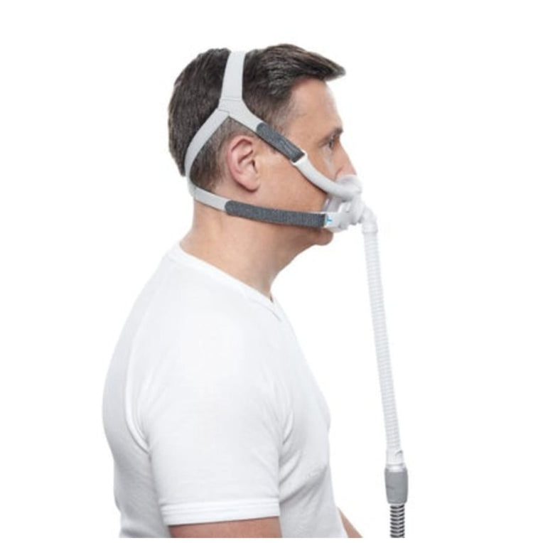 Man wearing AirFit F40 - Side view