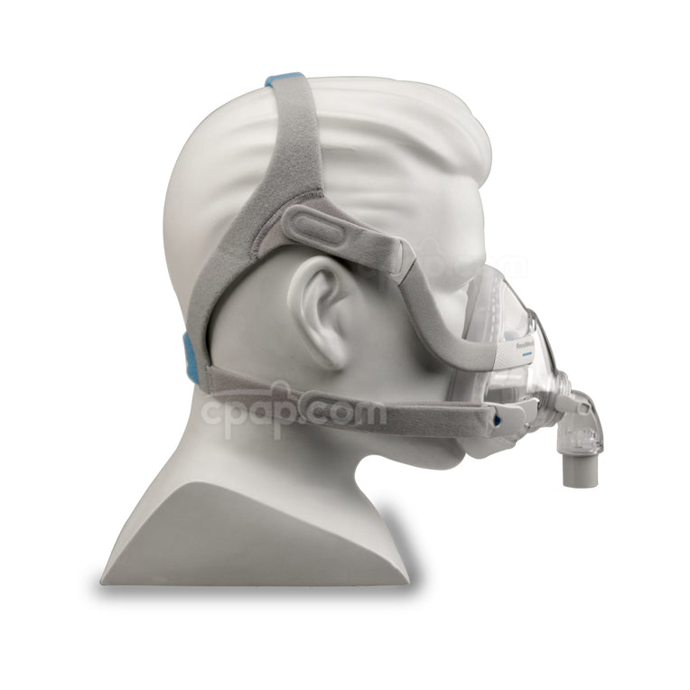 AirTouch™ F20 Full Face CPAP Mask with Headgear - Side (Mannequin Not Included)