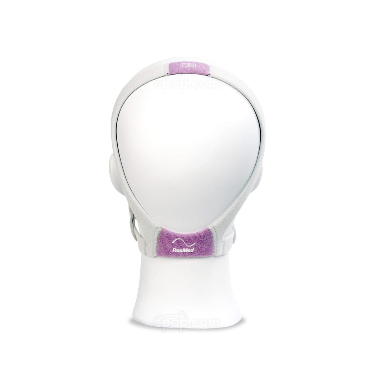 Back View of the AirFit™ F20 For Her Full Face CPAP Mask with Headgear