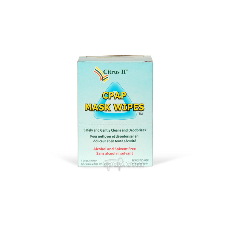 Product image for Travel Citrus II CPAP Mask Wipes