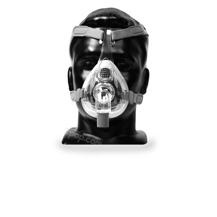 Product image for Simplus Full Face CPAP Mask with Headgear - Fit Pack (All Sizes Included)