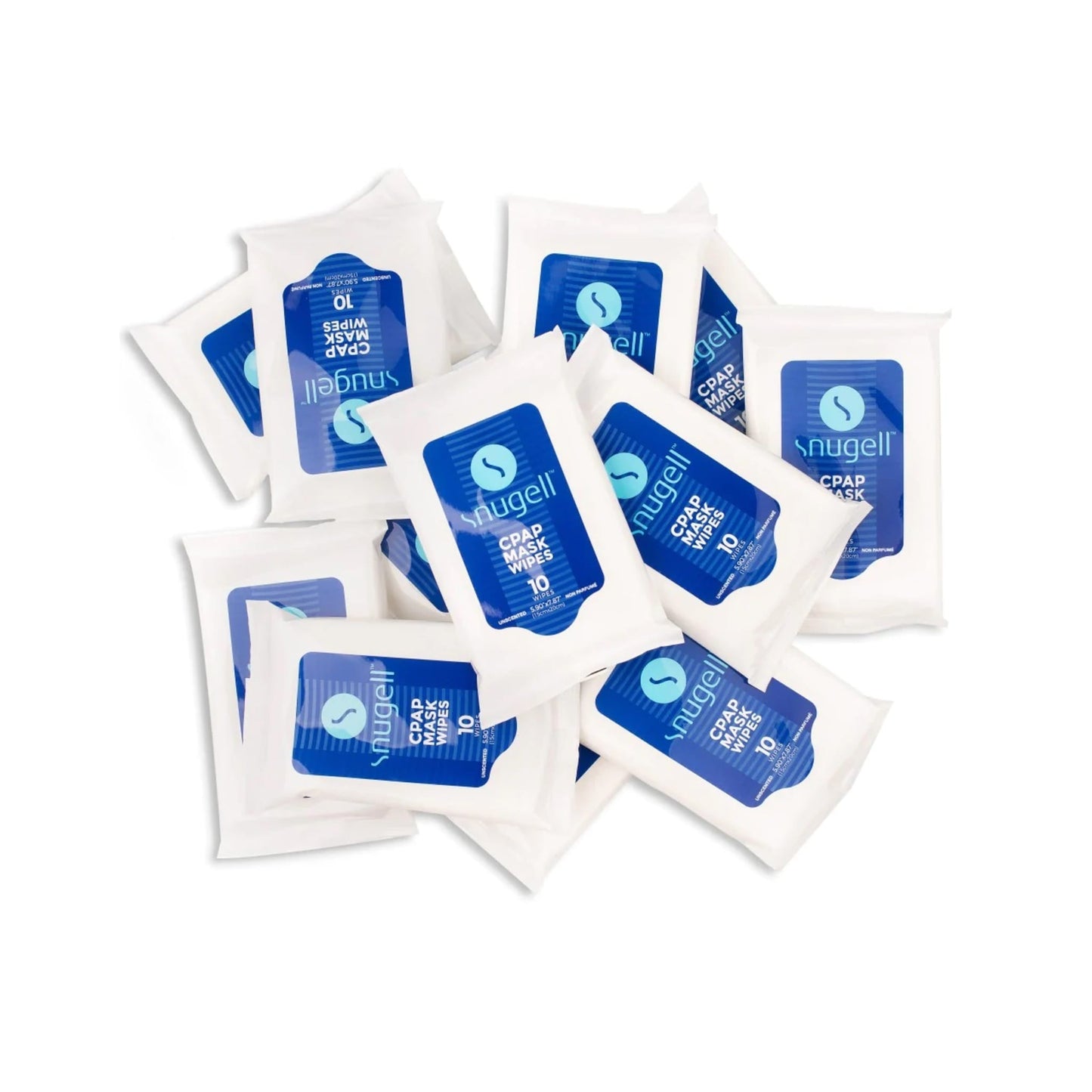 Product image for Snugell Travel-Sized CPAP Mask Wipes