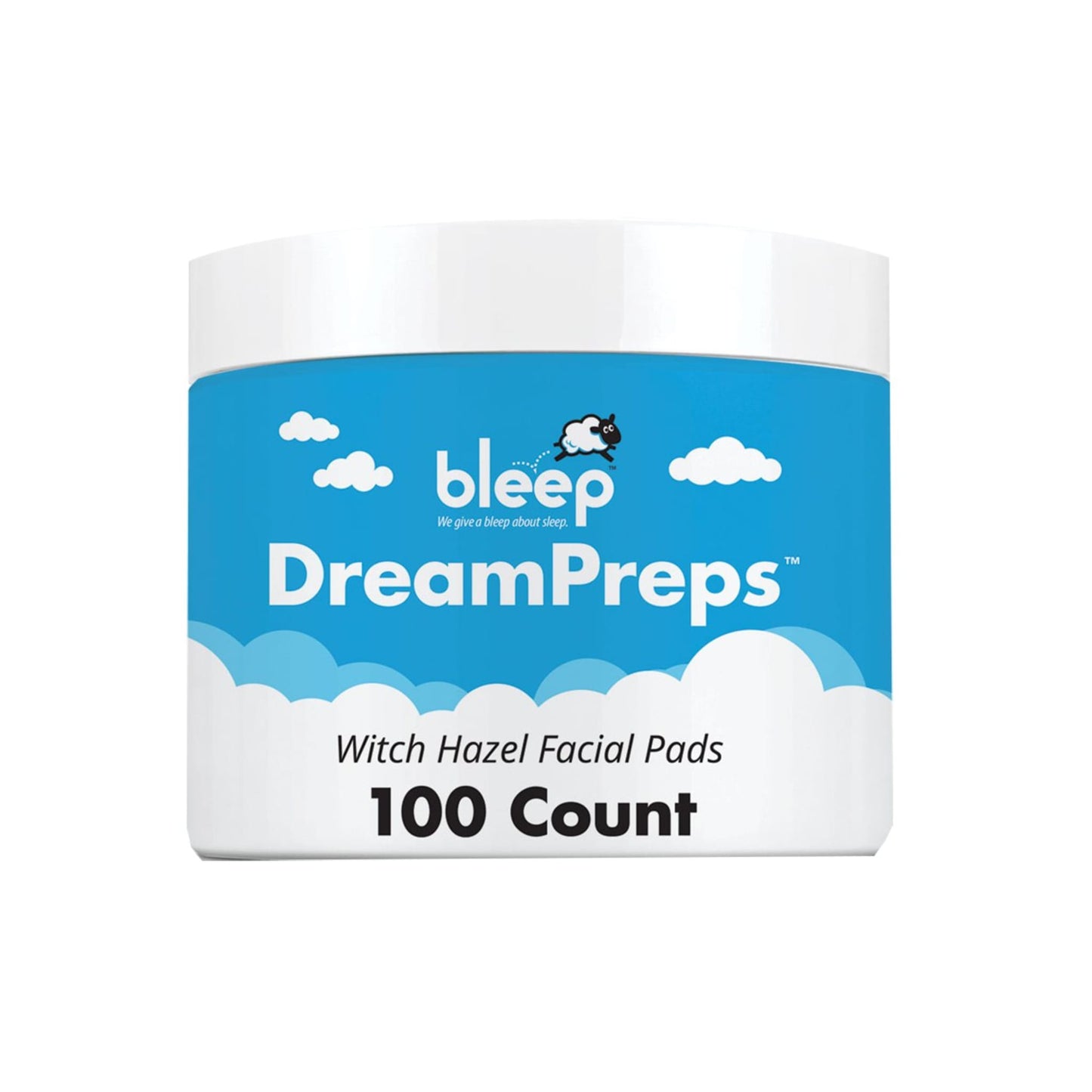 Product image for DreamPreps Witch Hazel Facial Pads (100 Pads/Wipes) - Thumbnail Image #2