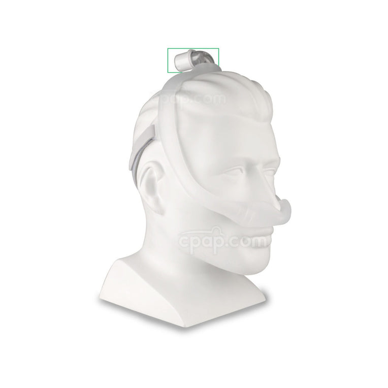 DreamWear Nasal CPAP Mask with Headgear - Angled Front (Mask and Mannequin Not Included)