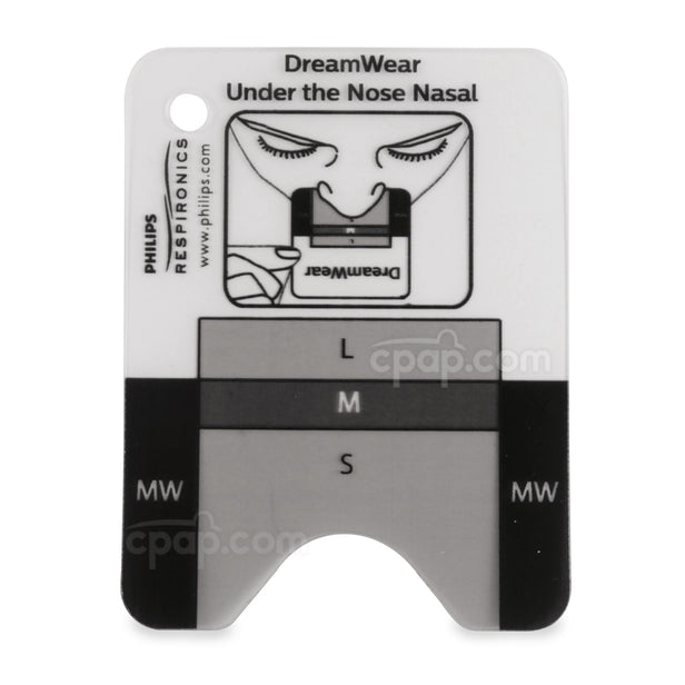 Product image for Sizing Gauge for DreamWear Nasal CPAP Mask