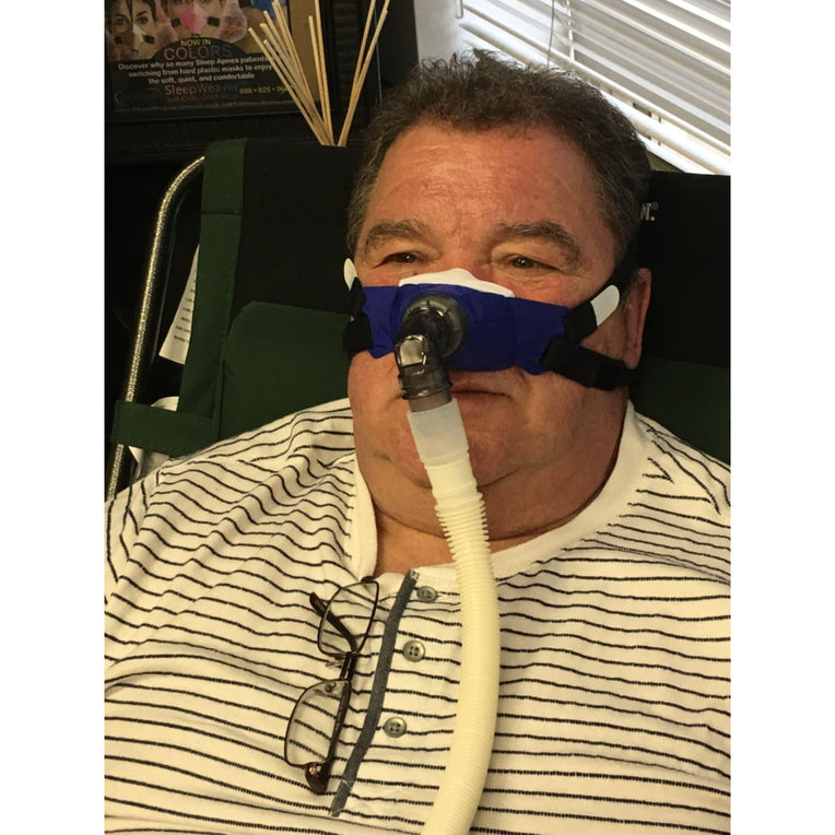 SleepWeaver 3D Soft Cloth Nasal CPAP Mask - CPAP.com