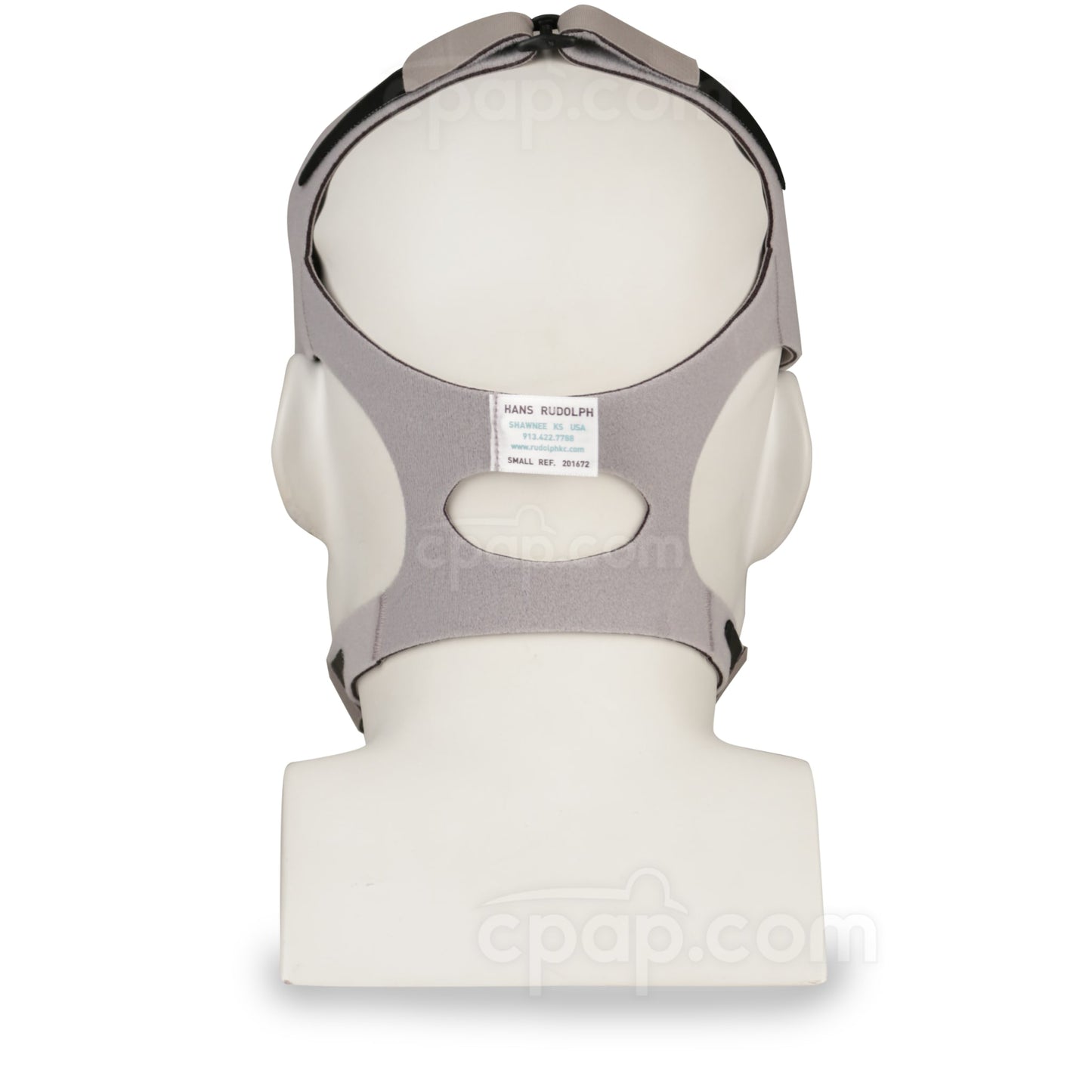 Quest Full Face CPAP Mask with Headgear - Back (Mannequin not Included)