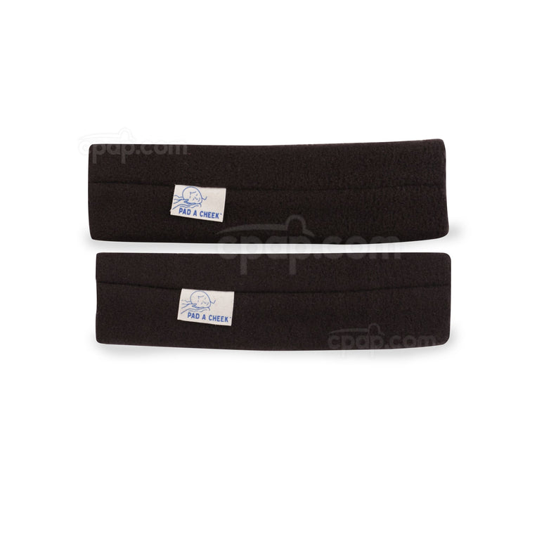 (No Longer Available) Black - Pad A Cheek Strap Pad Pair