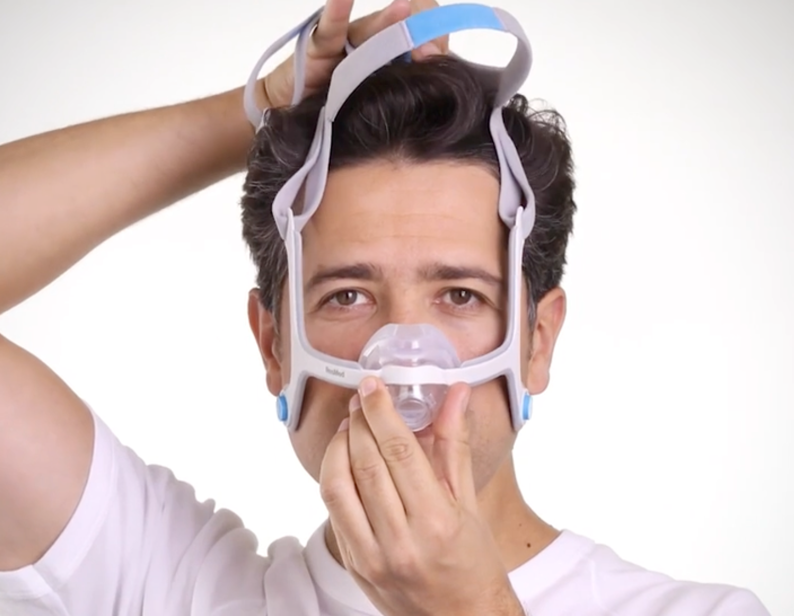 Fitting instruction for AirFit N20 CPAP Mask