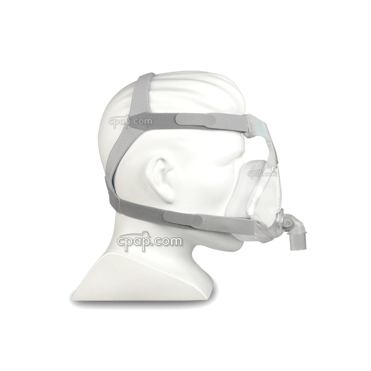 Quattro Air Full Face Mask - Side - On Mannequin (Not Included)