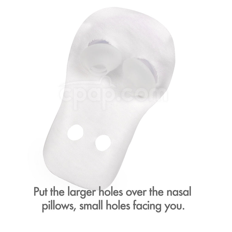 RemZzzs Padded Nasal Pillow CPAP Mask Liners (Nasal Pillow Shown as Example - Not Included)