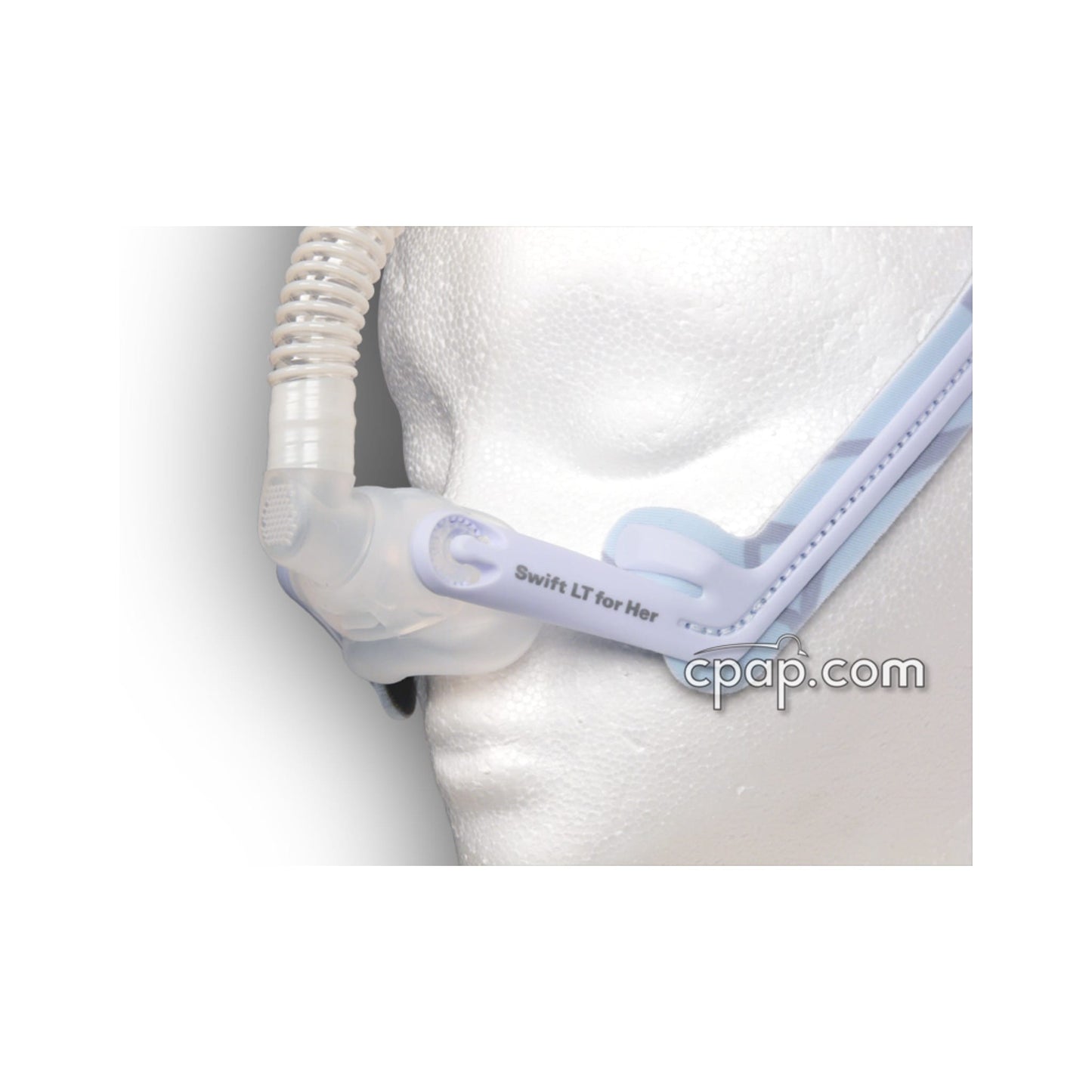 Product image for Swift™ LT For Her Nasal Pillow CPAP Mask with Headgear - Thumbnail Image #3