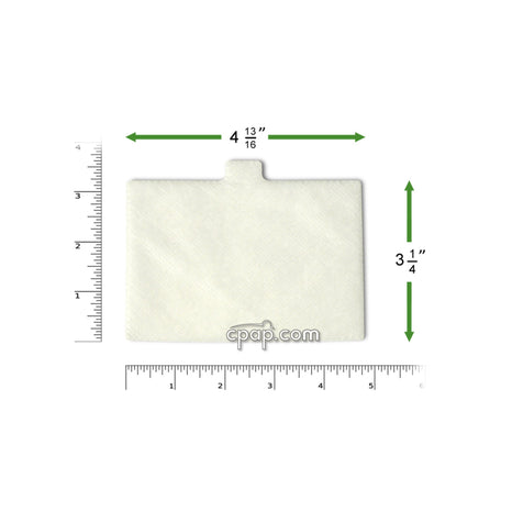 Product image for Disposable White Fine Filters for Respironics Duet LX, Bipap Pro, Synchrony, Synchrony-ST, and Harmony (6 Pack)