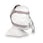 Simplus Full Face CPAP Mask with Headgear - Angled View (Mannequin Not Included)