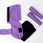 Snugell CPAP strap cover set in purple, including neck and strap covers for CPAP mask comfort.